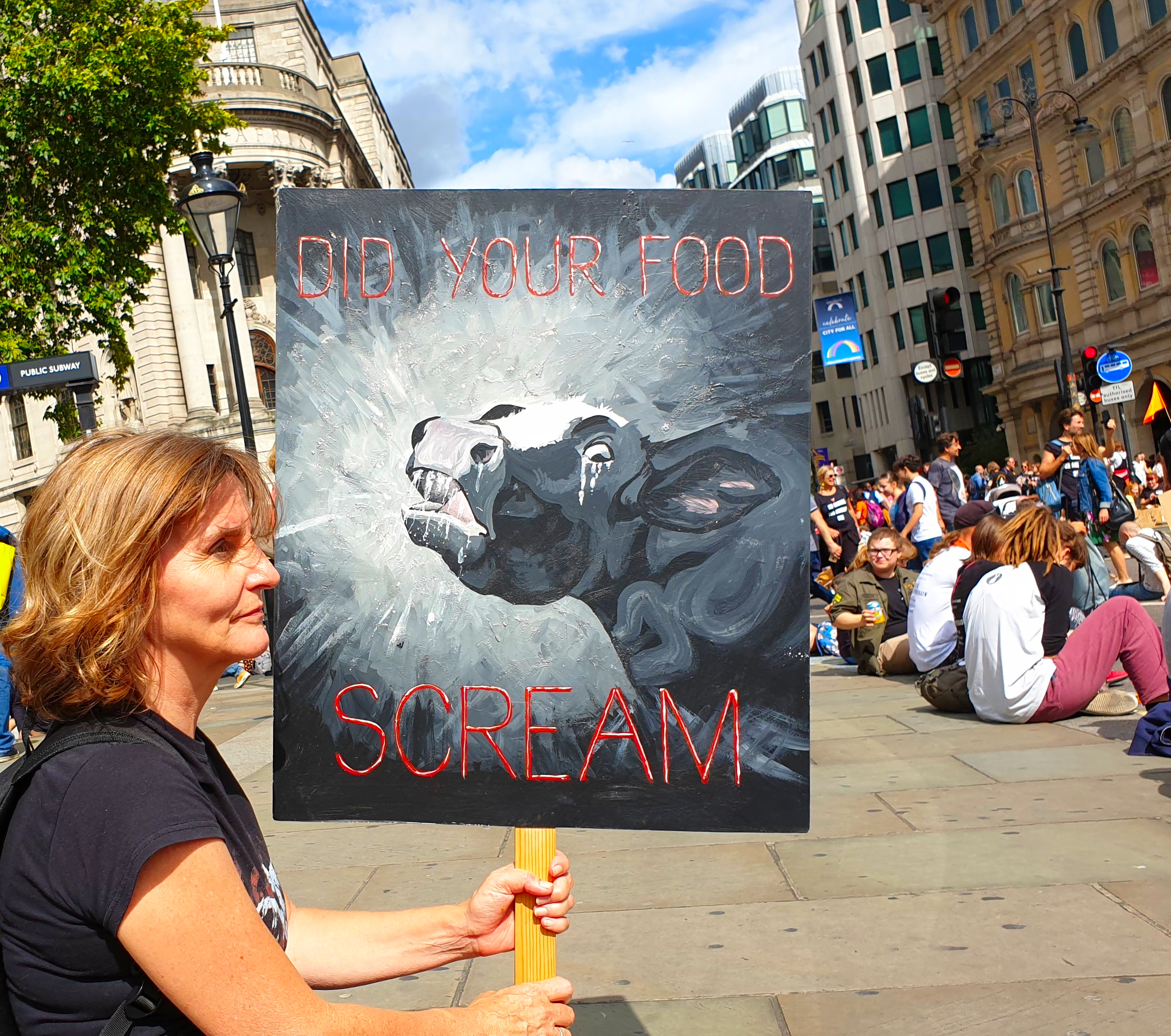 Did your food scream?