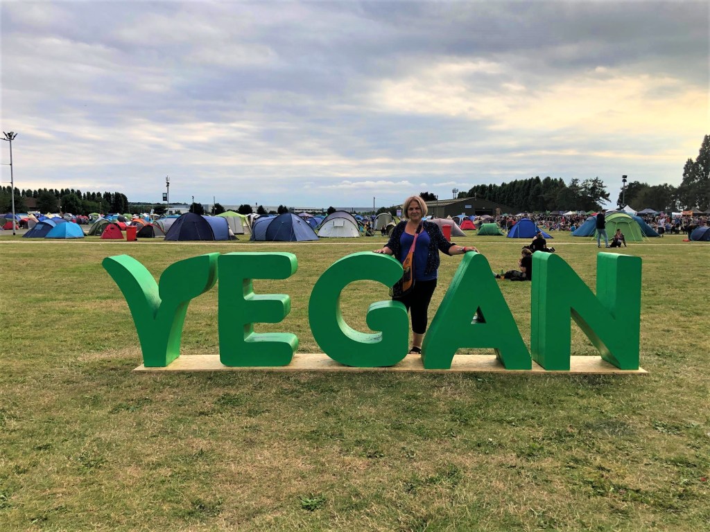 Karen_WY at the Vegan Campout 2021 