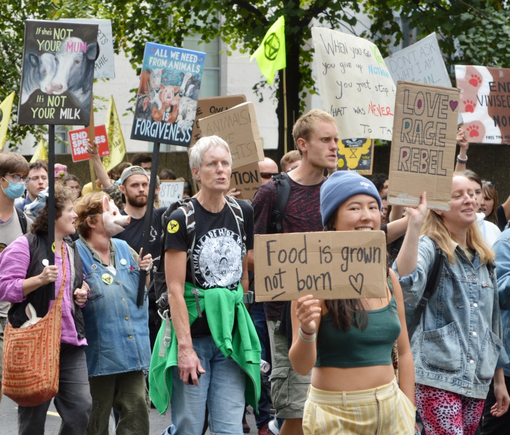 National Animal Rights March 2021, London 