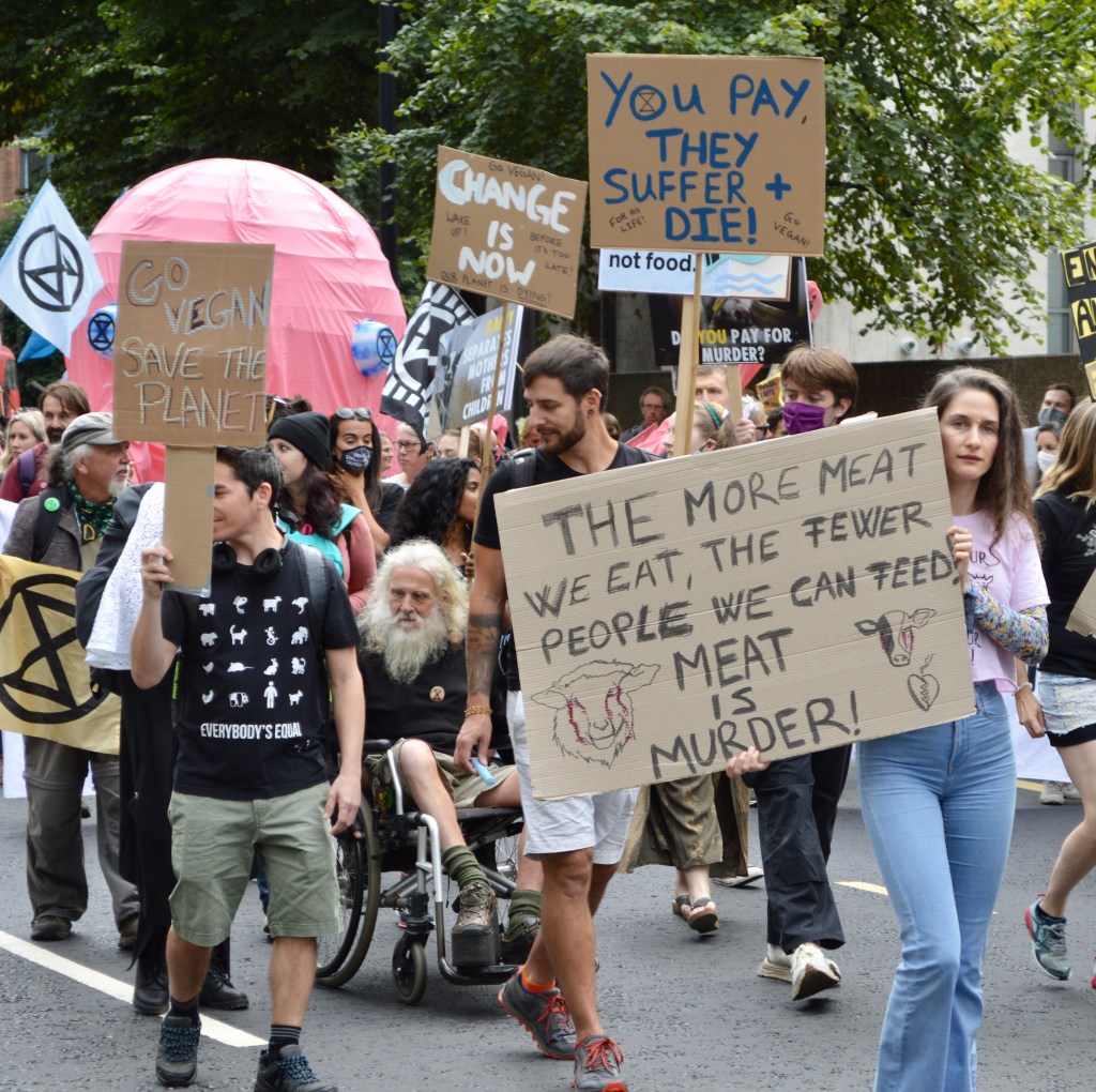 National Animal Rights March 2021, London 